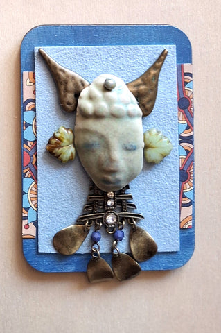 LEAFETTE wall hanging by artist Karin Skiba