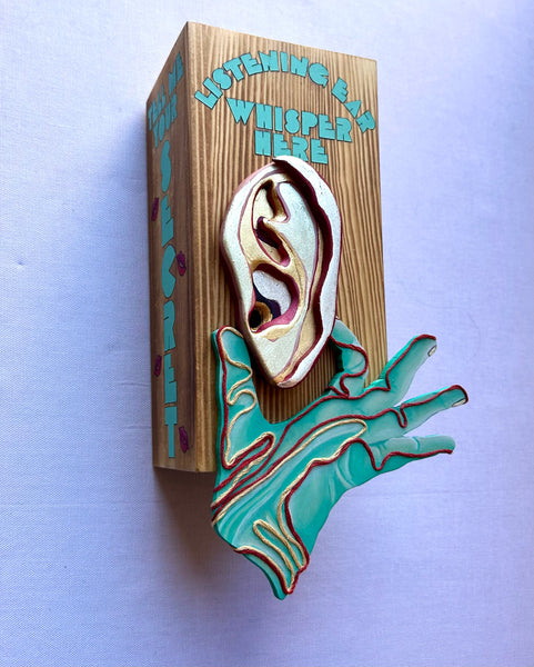 LISTENING EAR by artist Sarah Polzin