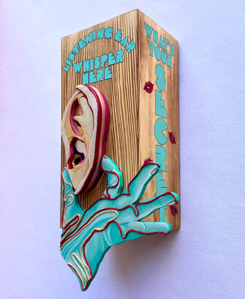 LISTENING EAR by artist Sarah Polzin