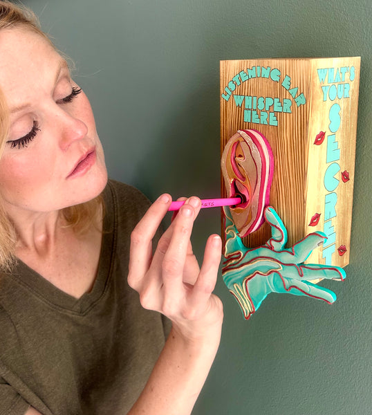 LISTENING EAR by artist Sarah Polzin