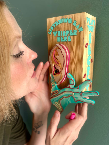LISTENING EAR by artist Sarah Polzin