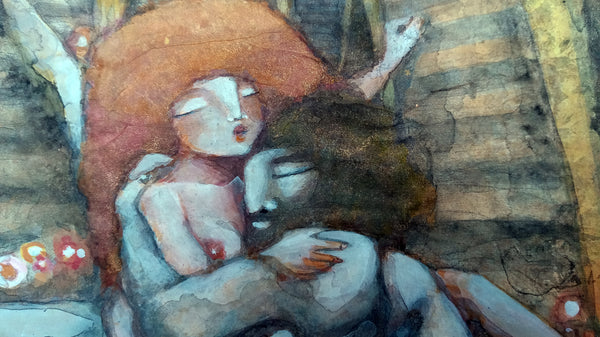 LOVE TRENCHES by artist Patricia Krebs