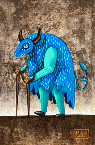 101 EL JOROBADO (The Hunchback) by artist Milka LoLo