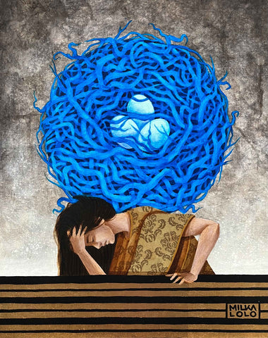 37 EL MUNDO (The World) by artist Milka LoLo