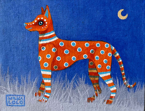 NOCHE DE INVIERNO by artist Milka LoLo