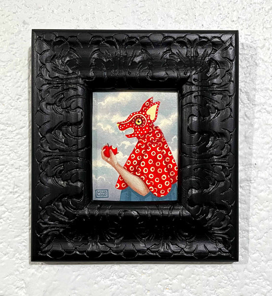 THE BITTEN APPLE by artist Milka LoLo