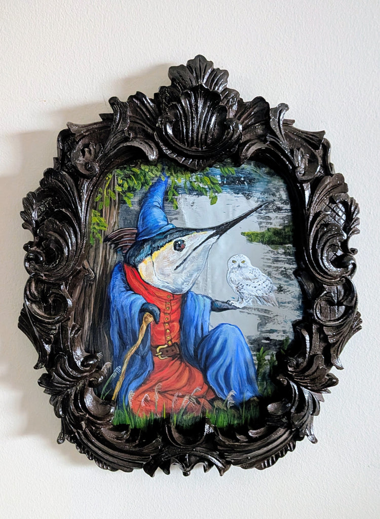 MERLIN THE MARLIN by artist Diana Hartman