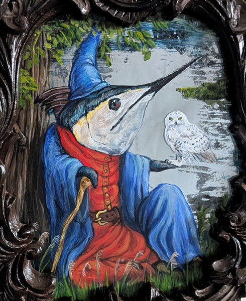 MERLIN THE MARLIN by artist Diana Hartman