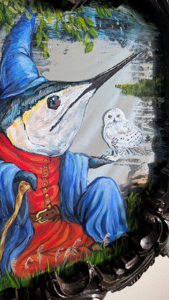 MERLIN THE MARLIN by artist Diana Hartman