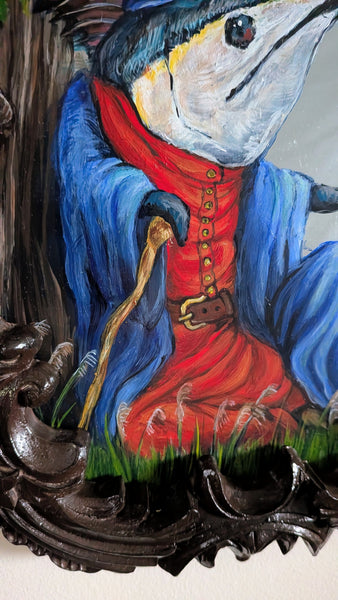 MERLIN THE MARLIN by artist Diana Hartman