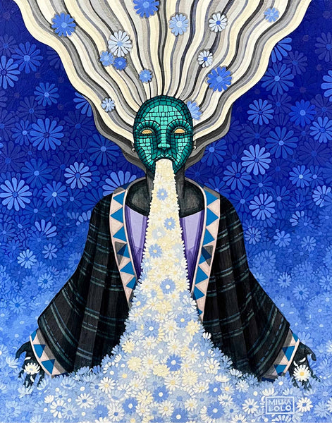 THE CRONE MYSTERIES. THE GIFT by artist Milka LoLo