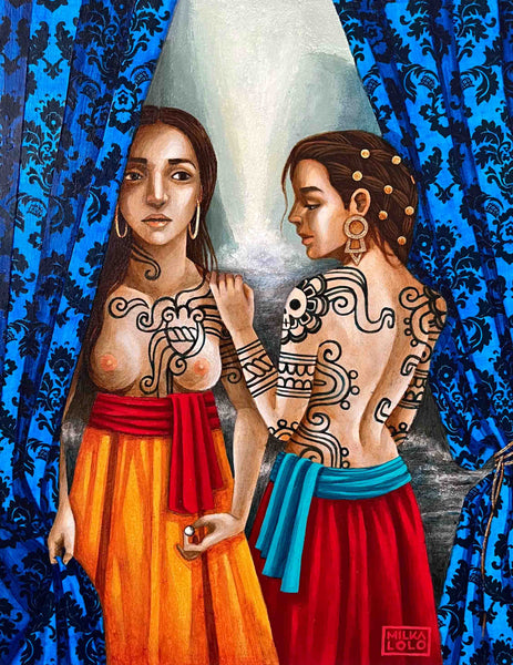 THE MAIDEN MYSTERIES. THE SHAPES OF LOVE by artist Milka LoLo