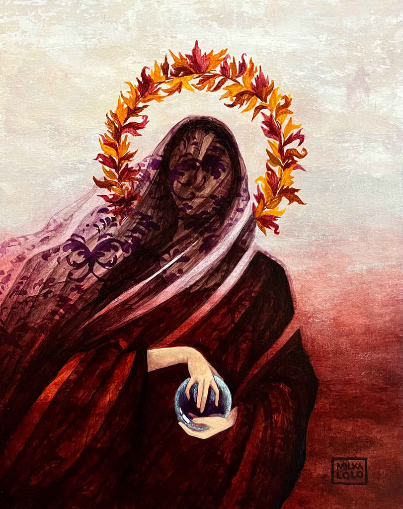 THE MAIDEN MYSTERIES. THE HIDDEN GODDESS. by artist Milka LoLo