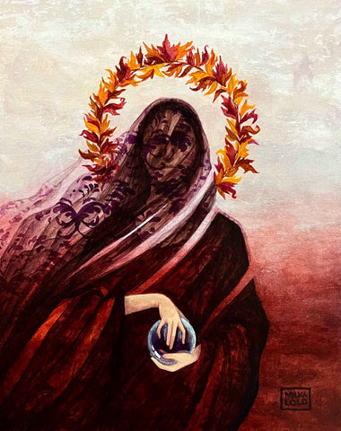 THE MAIDEN MYSTERIES. THE HIDDEN GODDESS. by artist Milka LoLo