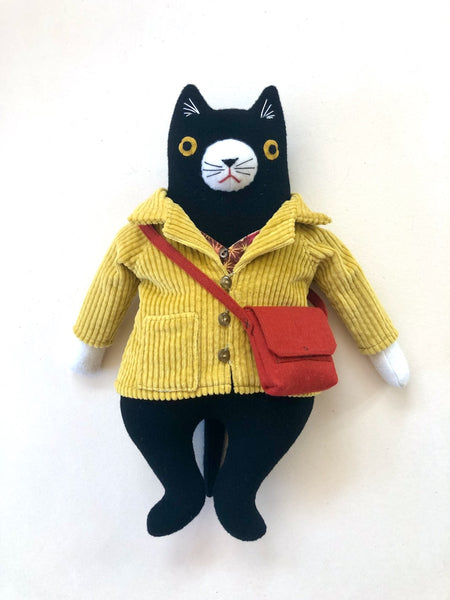 DAPPER CAT by artist Mimi Kirchner