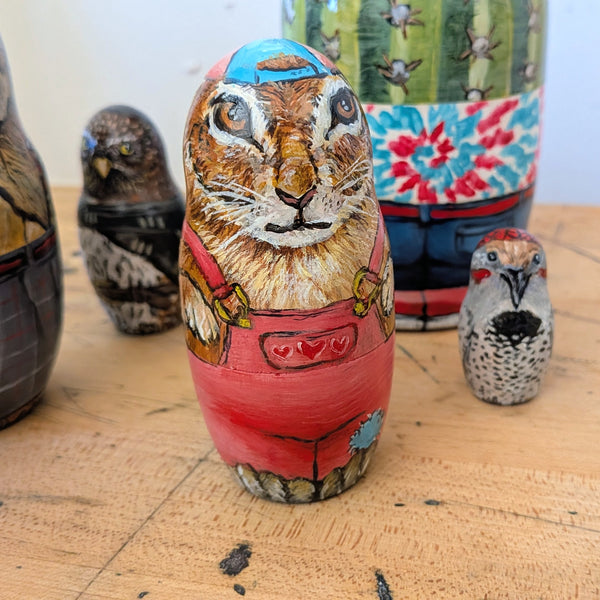 NESTING DESERT DOLLS by artist Diana Hartman