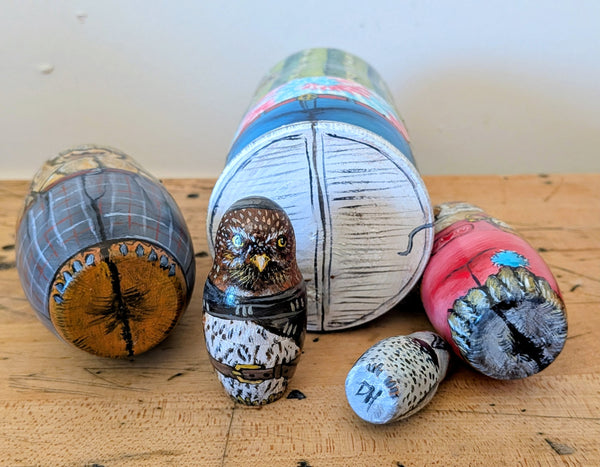 NESTING DESERT DOLLS by artist Diana Hartman