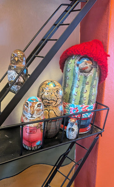 NESTING DESERT DOLLS by artist Diana Hartman