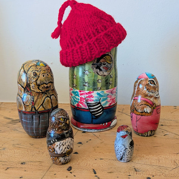 NESTING DESERT DOLLS by artist Diana Hartman