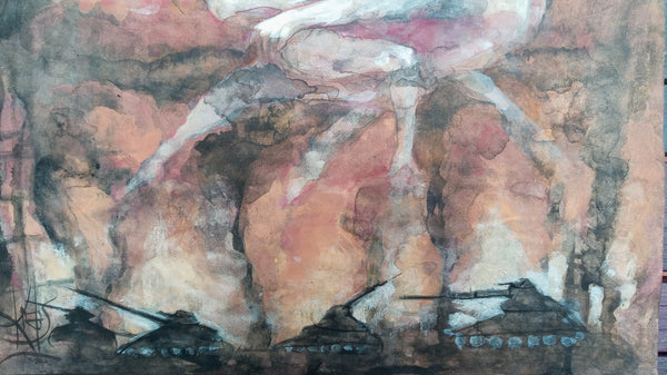 ON FIRE by artist Patricia Krebs