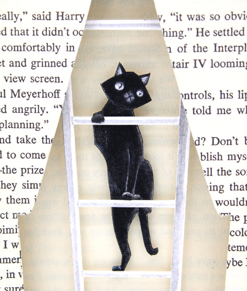 7 LA ESCALERA (The Ladder) / Peeping Tom by artist Valerie Savarie