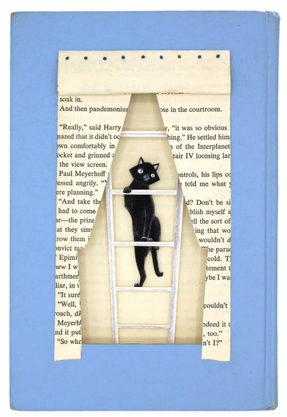7 LA ESCALERA (The Ladder) / Peeping Tom by artist Valerie Savarie