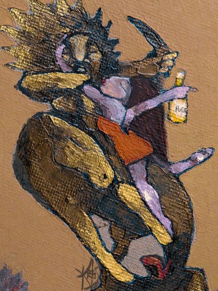 25 LA BORRACHA (The Drunk) by artist Patricia Krebs