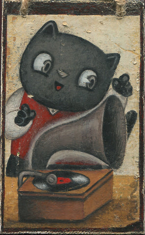 76 EL FONOGRAFO (The Phonograph) by artist Paine Proffitt