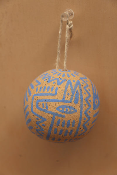 ESFERA DE LA BAJA (Ornament from Baja) by Socrates Medina of Perro y Arena