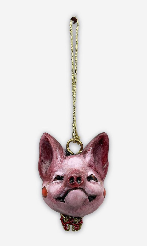 PIG ornament by artist Carisa Swenson