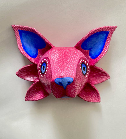 PINK COYOTE by artist Milka LoLo