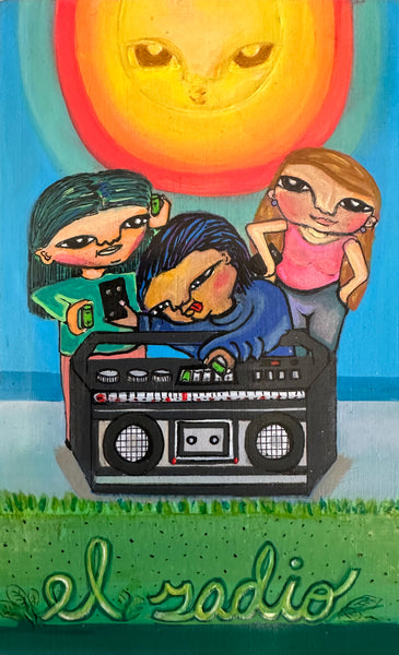 72 EL RADIO (The Radio) by artist Brenda Paola Gomez