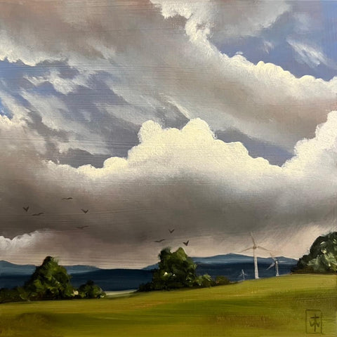 SPRING SHOWERS No. 5 by artist Terri Woodward