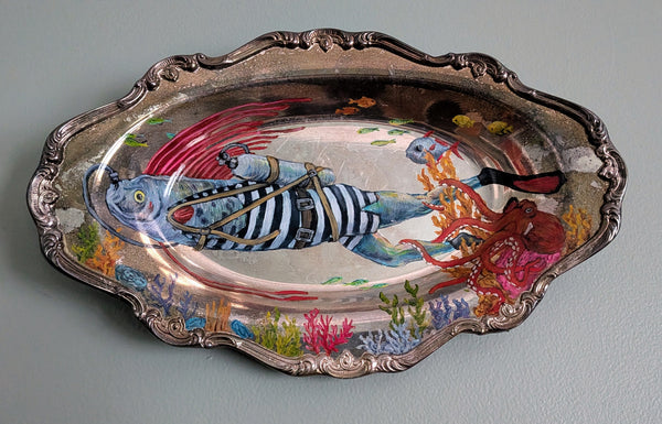 SCUBA OARFISH by artist Diana Hartman