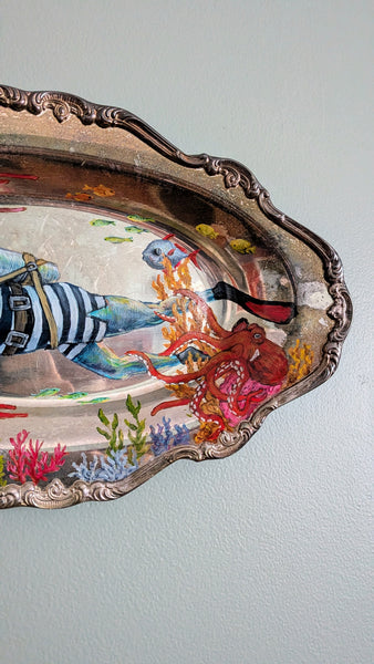 SCUBA OARFISH by artist Diana Hartman