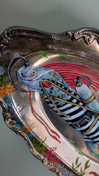 SCUBA OARFISH by artist Diana Hartman