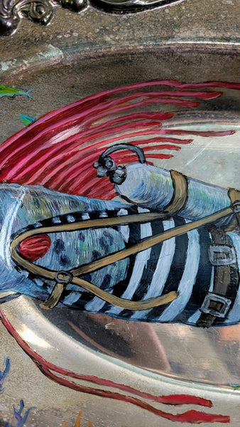 SCUBA OARFISH by artist Diana Hartman