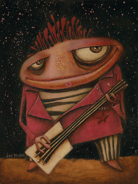 ACE OF BASS by artist Nora Thompson