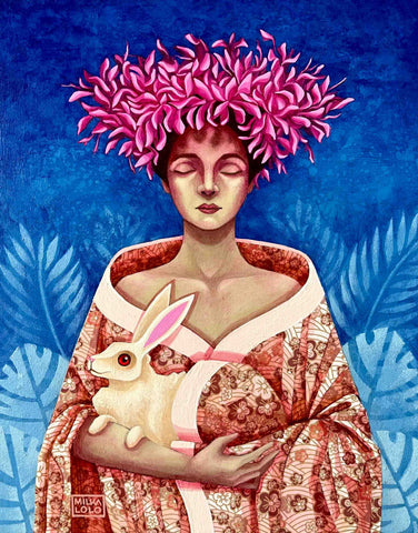 THE MOTHER MYSTERIES. THE CHILDLESS MOTHER by artist Milka LoLo