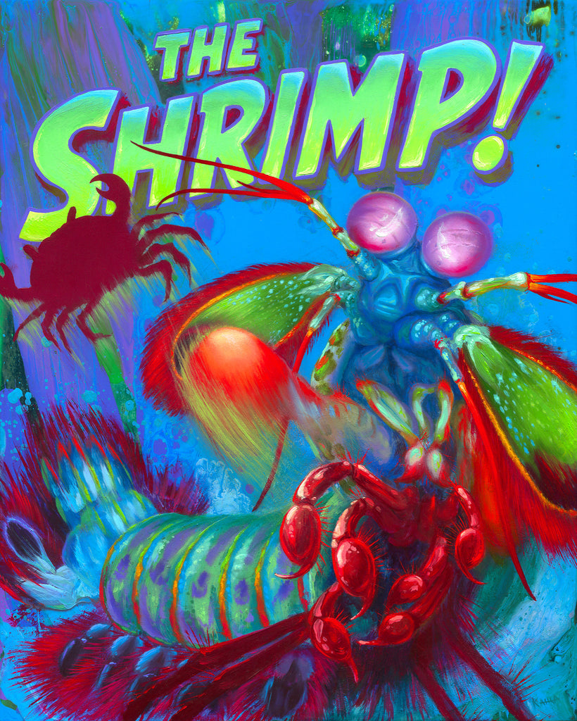 30 EL CAMARÓN (The Shrimp) by artist Kahla Lewis