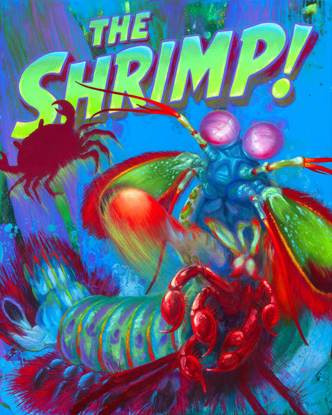 30 EL CAMARÓN (The Shrimp) by artist Kahla Lewis