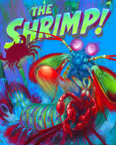 30 EL CAMARÓN (The Shrimp) by artist Kahla Lewis