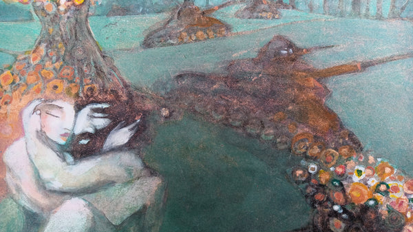 UNDERGROUND RESISTANCE by artist Patricia Krebs