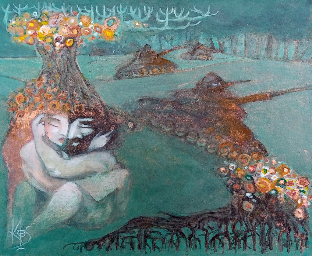 UNDERGROUND RESISTANCE by artist Patricia Krebs