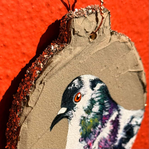 WATCHER OF THE ORDINARY ornament by artist Eden Folwell