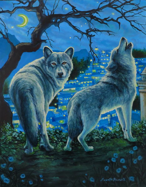 WATCHERS by artist Annette Hassell