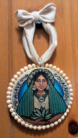 GROUNDED: AGAVE SAGRADO by artist Pamela Enríquez-Courts