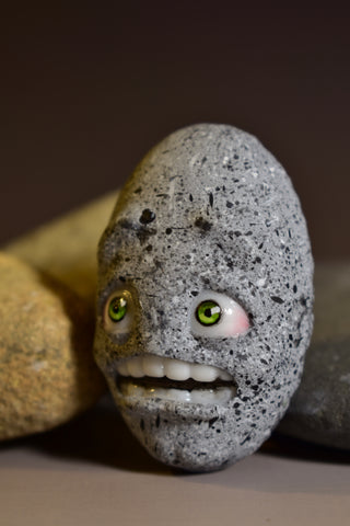 ANXIETY STONE 3, AHHH by artist Randy Kono