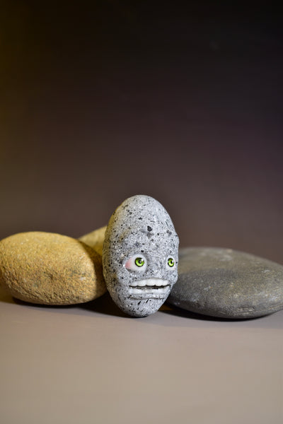 ANXIETY STONE 3, AHHH by artist Randy Kono