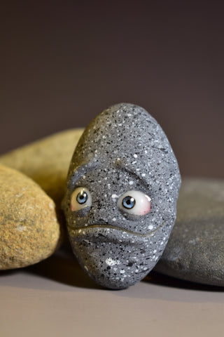 ANXIETY STONE 5, Gulp by artist Randy Kono